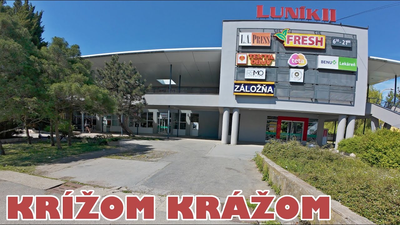 Krížom krážom Košice Západ Terasa Luník II.
