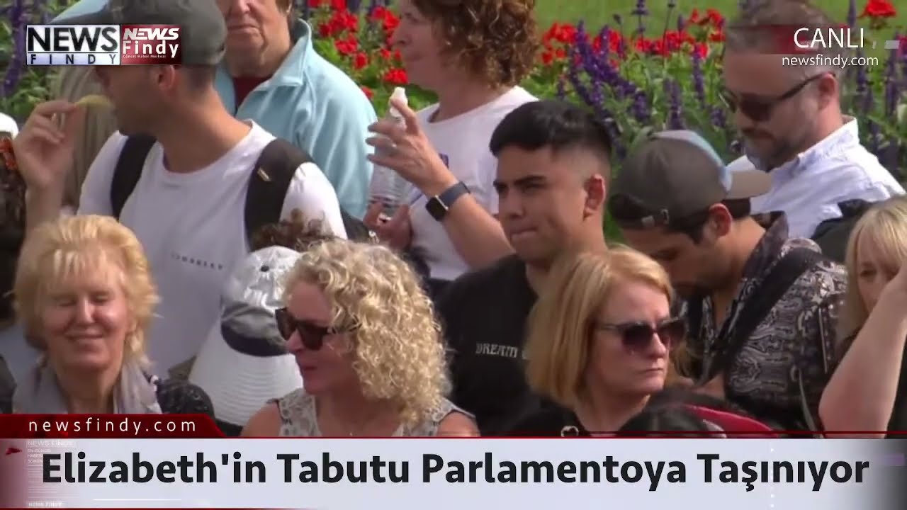 #Canlı -  İngiltere Kraliçesi 2. Elizabeth’in naaşı Westminster’da