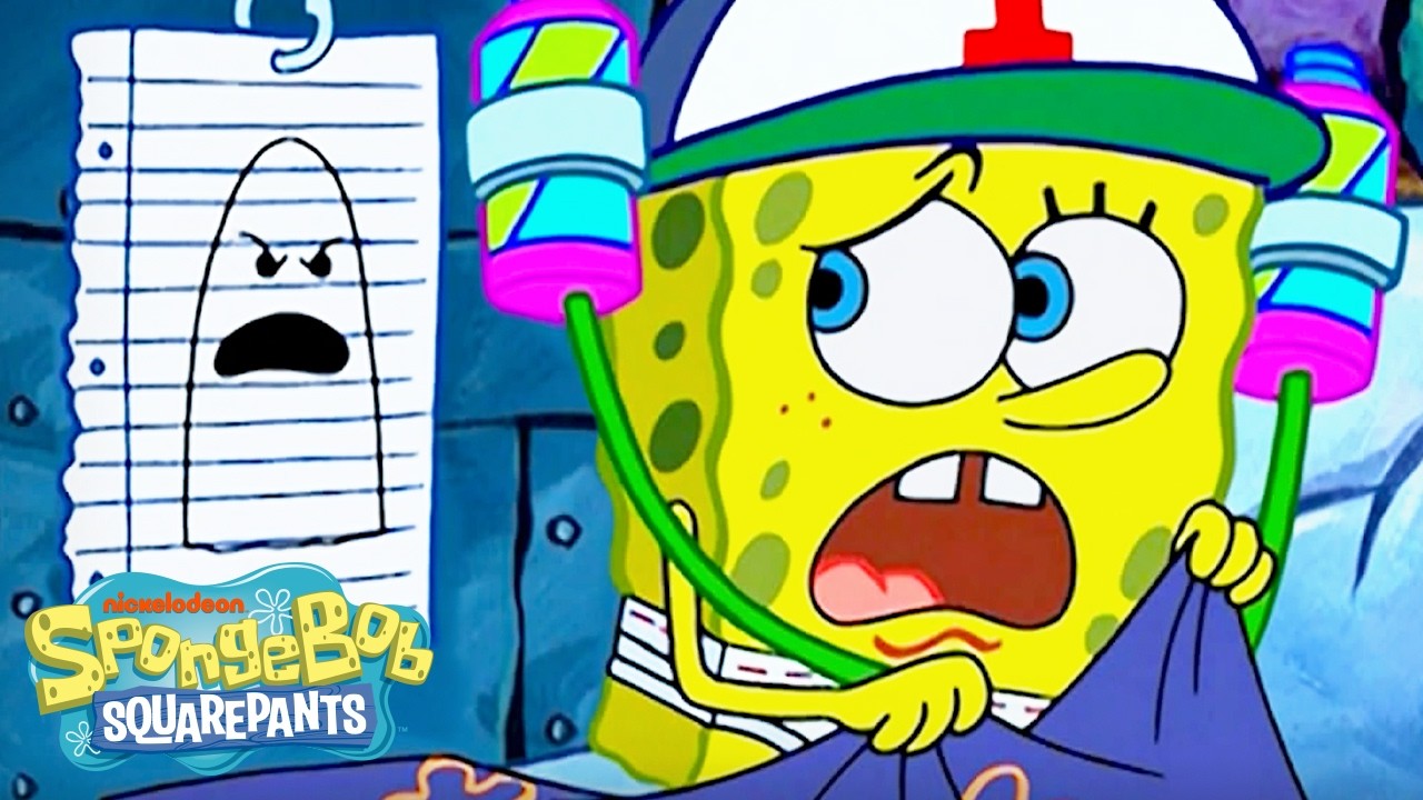60 Minutes of SpongeBob's Nighttime Shenanigans in Bikini Bottom! 👀 | SpongeBob