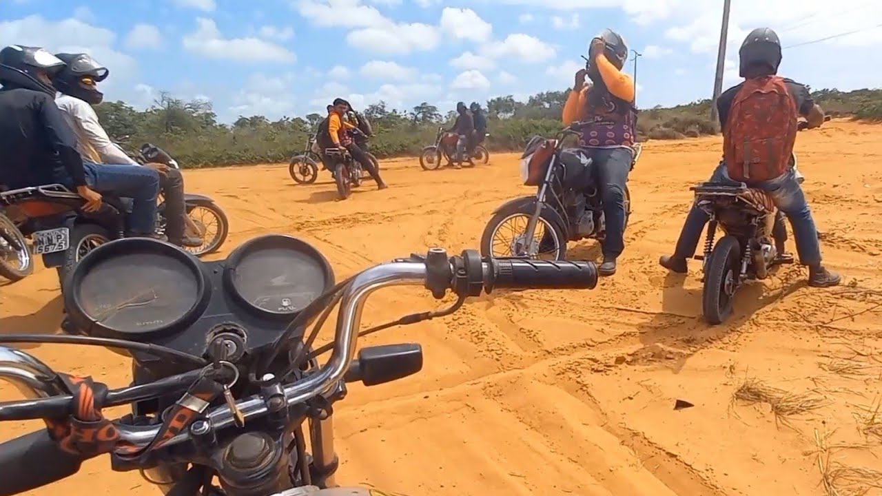 1⁰ PASSEIO DA GALERA DO TAMANDÚA: Parte 2 Ainda Teve Trilha no Final.