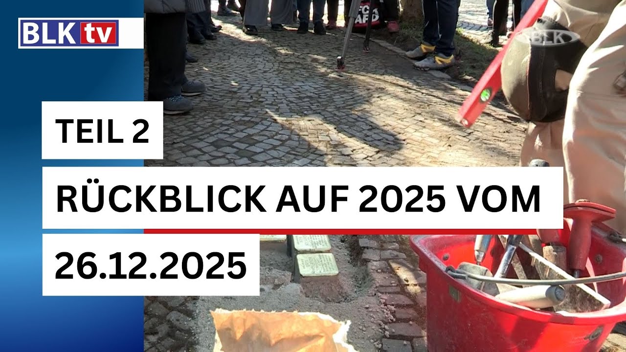 Rückblick auf 2025 - Teil 2 - Sendung vom 26. Dezember 2025