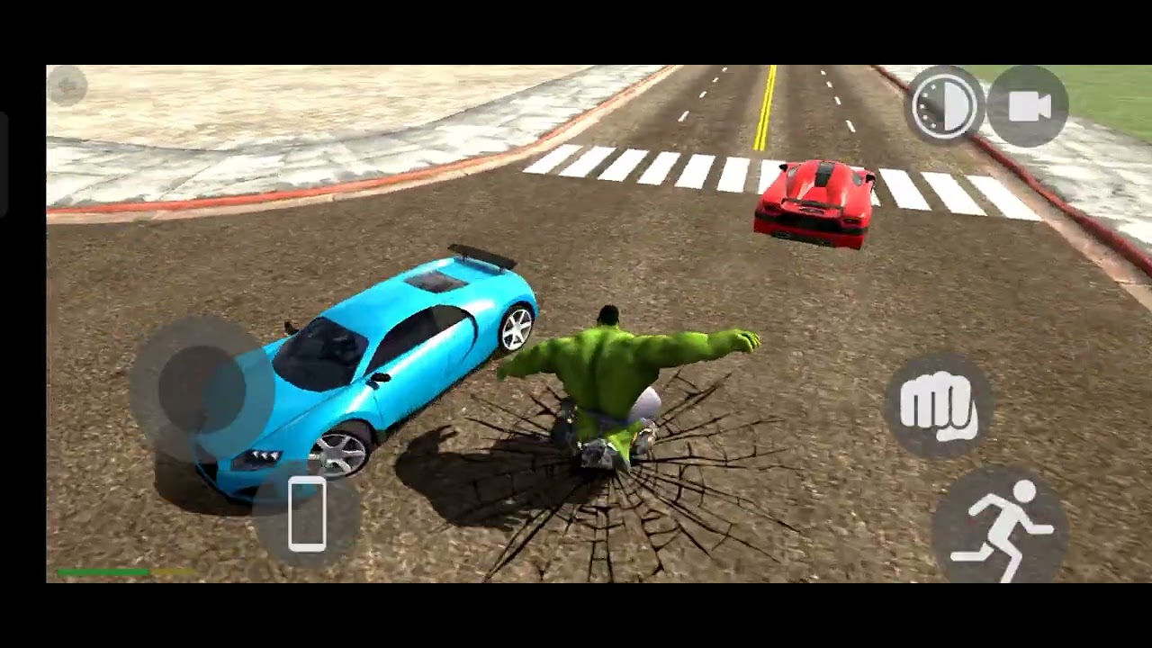 Hulk Indian vehicle simulator 3d game play video 😱