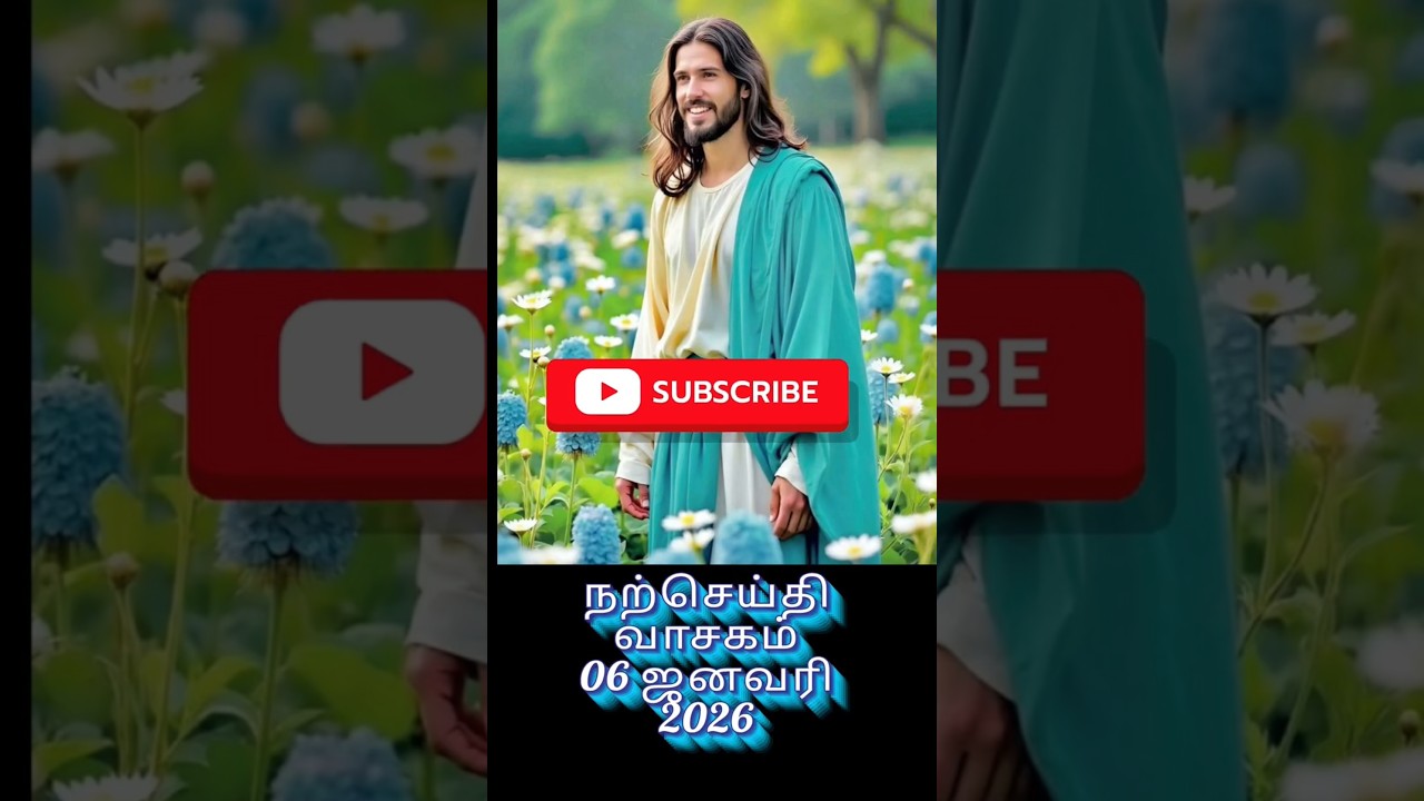 06 January 2026 இன்றைய இறைவார்த்தை |Daily bible reading tamil|Today's Holy Mass Readings in tamil