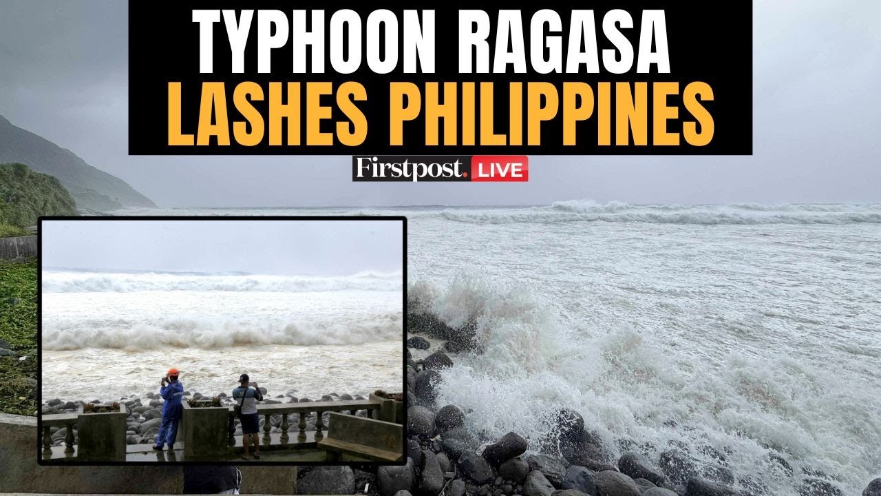 Typhoon Ragasa LIVE: Ragasa Hits Philippines, Hong Kong & Taiwan on High Alert | South China Sea
