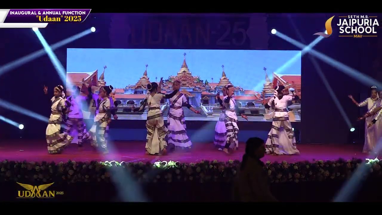 Seth M. R. Jaipuria School Annual Function 2025 | Cultural Performances & Student Talent | Mau