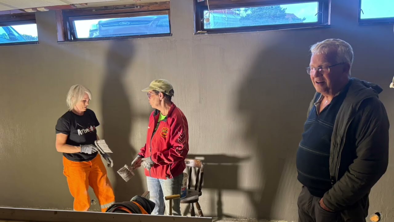 Oppussing kjelleren Menighetssenteret