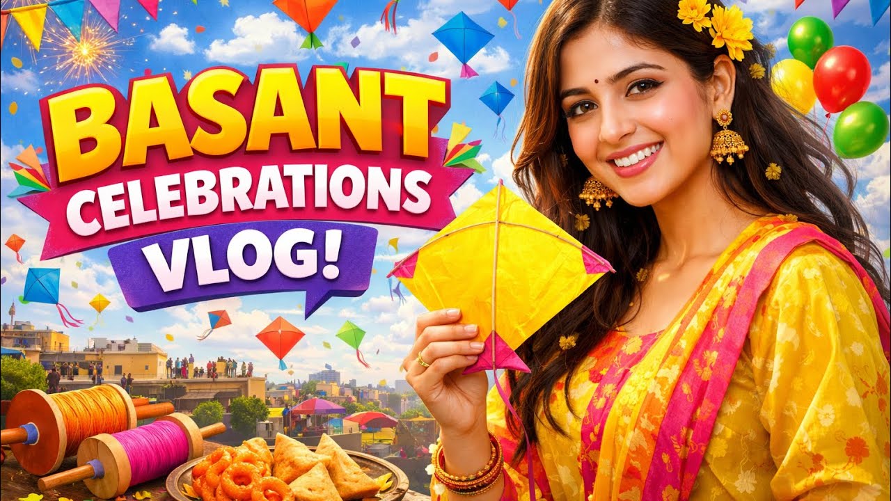 Lahore mein basant celebrations vlog | DHA basant mela with Abrar ul haq