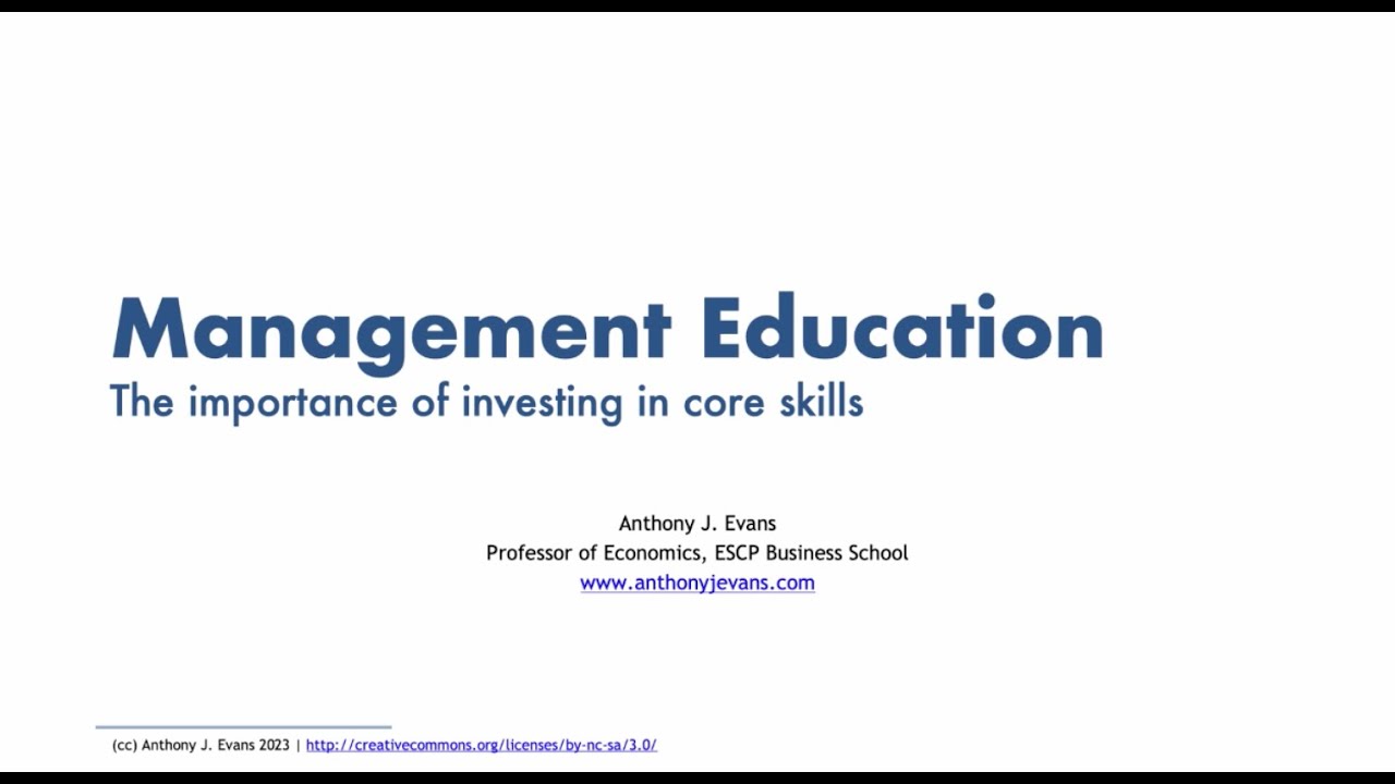 Management education