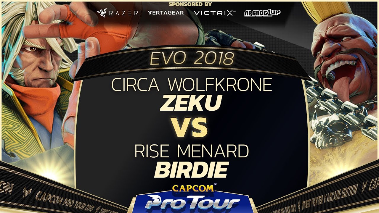 Circa Wolfkrone (Zeku) vs RISE MenaRD (Birdie) - EVO 2018 - Day 2 Pools - SFV - CPT 2018