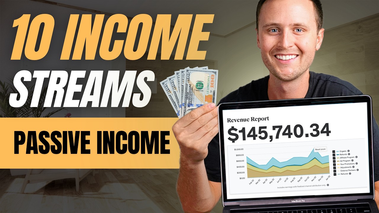 How I Built 10 Streams Of Income In My 20's