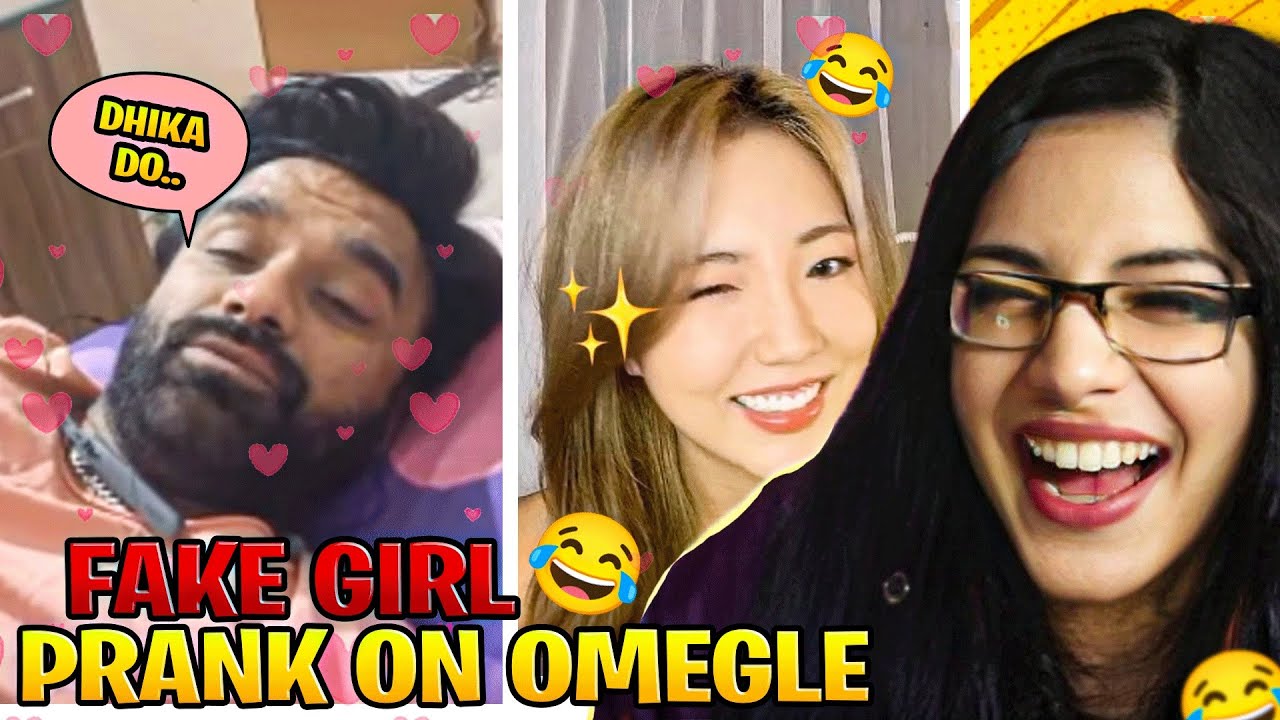 FAKE GIRL flirts with guys on OMEGLE 😂