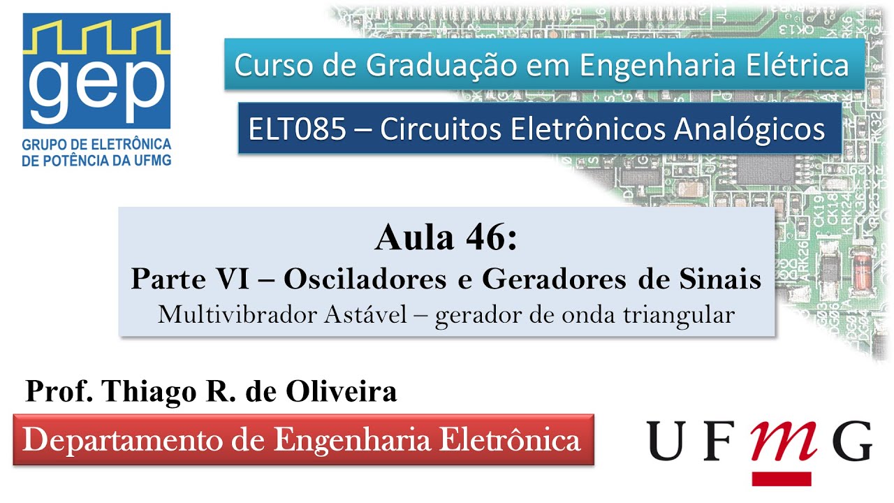 ELT085 #46 - Astável - Gerador de Onda Triangular