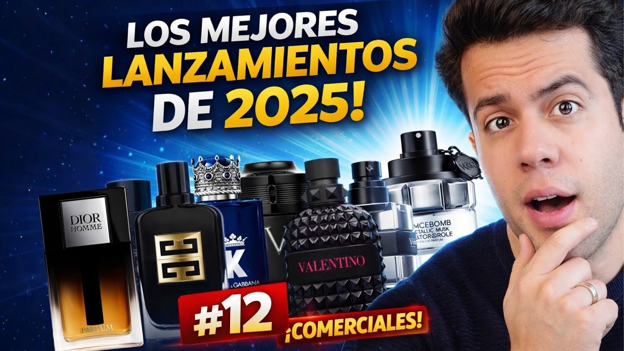 Los 12 MEJORES perfumes comerciales del 2025 🔥 Ranking definitivo