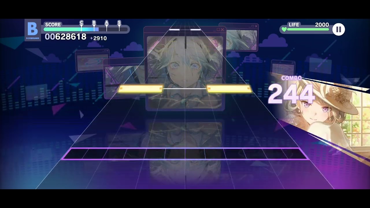 프로세카) 불꽃 Reloaded 노말 14렙 394 F.C 달성 (#643)