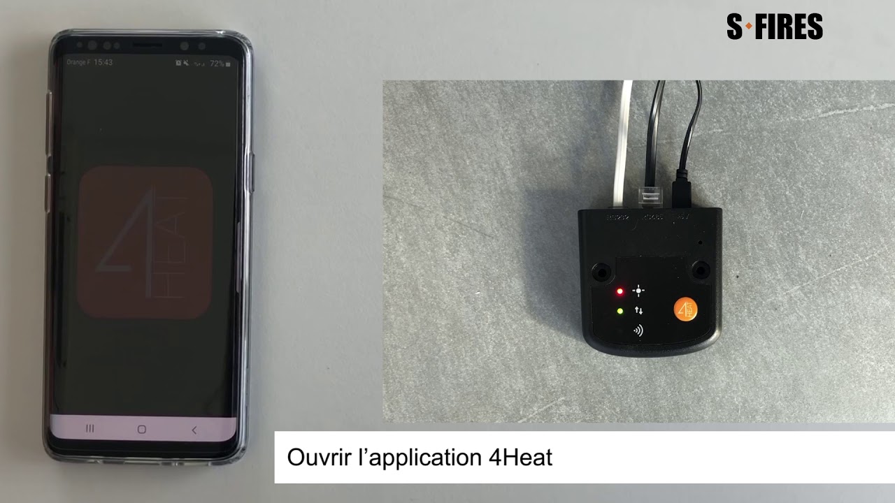 Branchement de votre WIFI CONNECT sur poêle à granulés Blackline