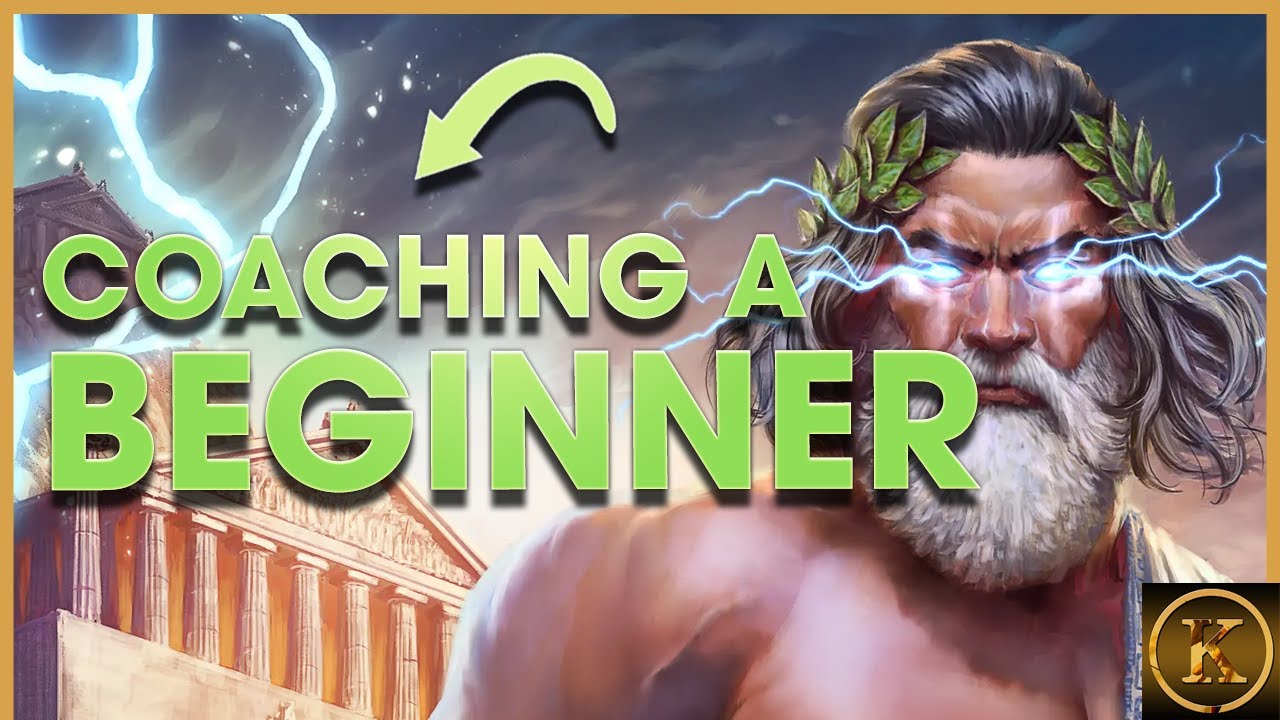 Age of Mythology Retold -  Expert Coaches a Beginner
