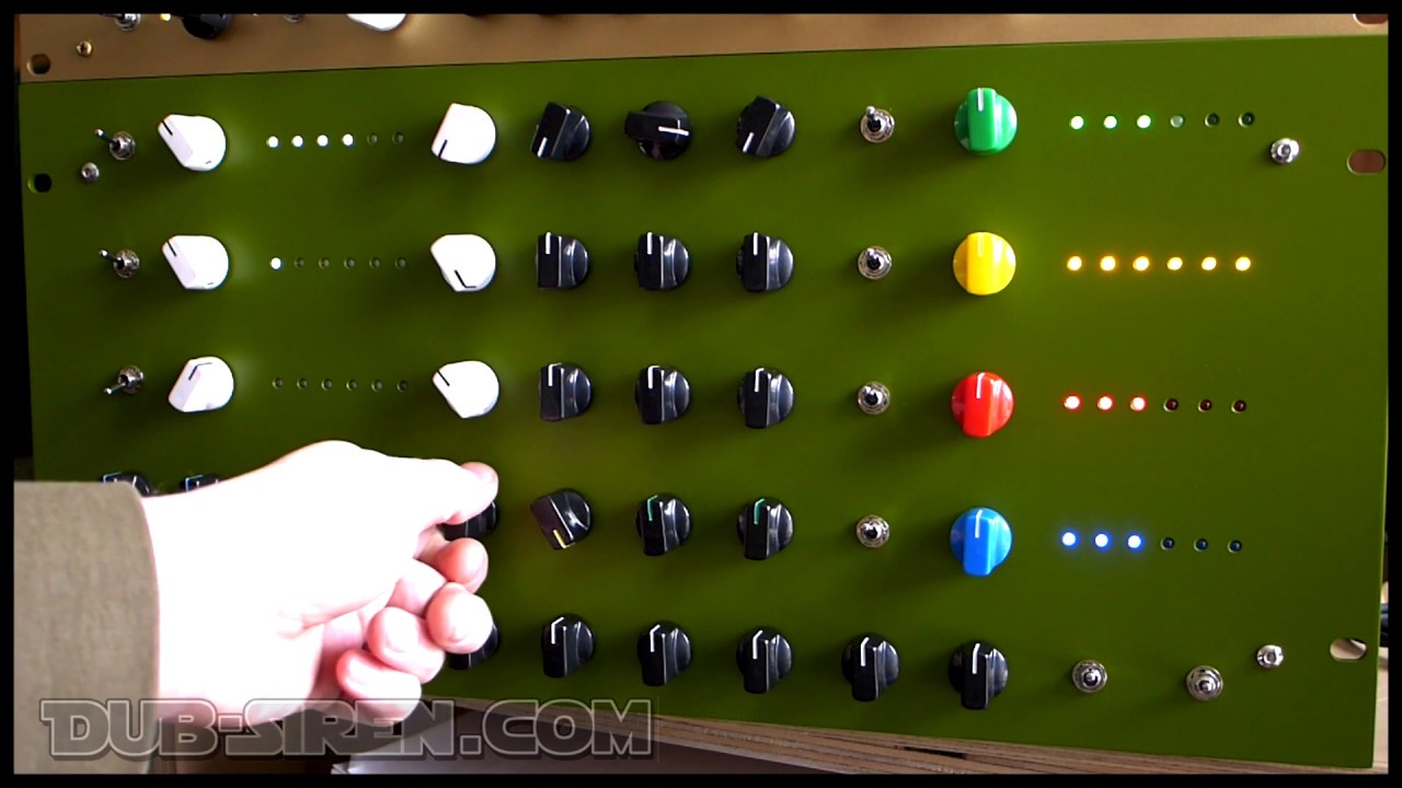 4-Way Reggae PreAmp EQ Demo [RAS-5000]