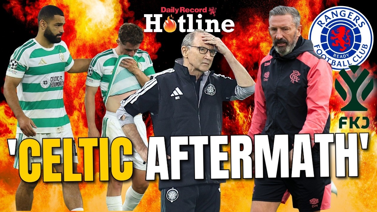 Hotline LIVE - Celtic Champions League collapse AFTERMATH | Jablonec v Rangers | Well  v Freiburg