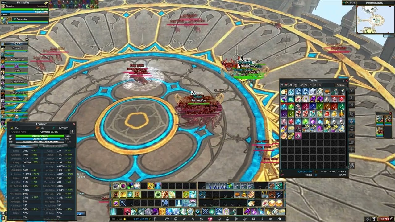 Rappelz Templer Skyfortress Lvl Service