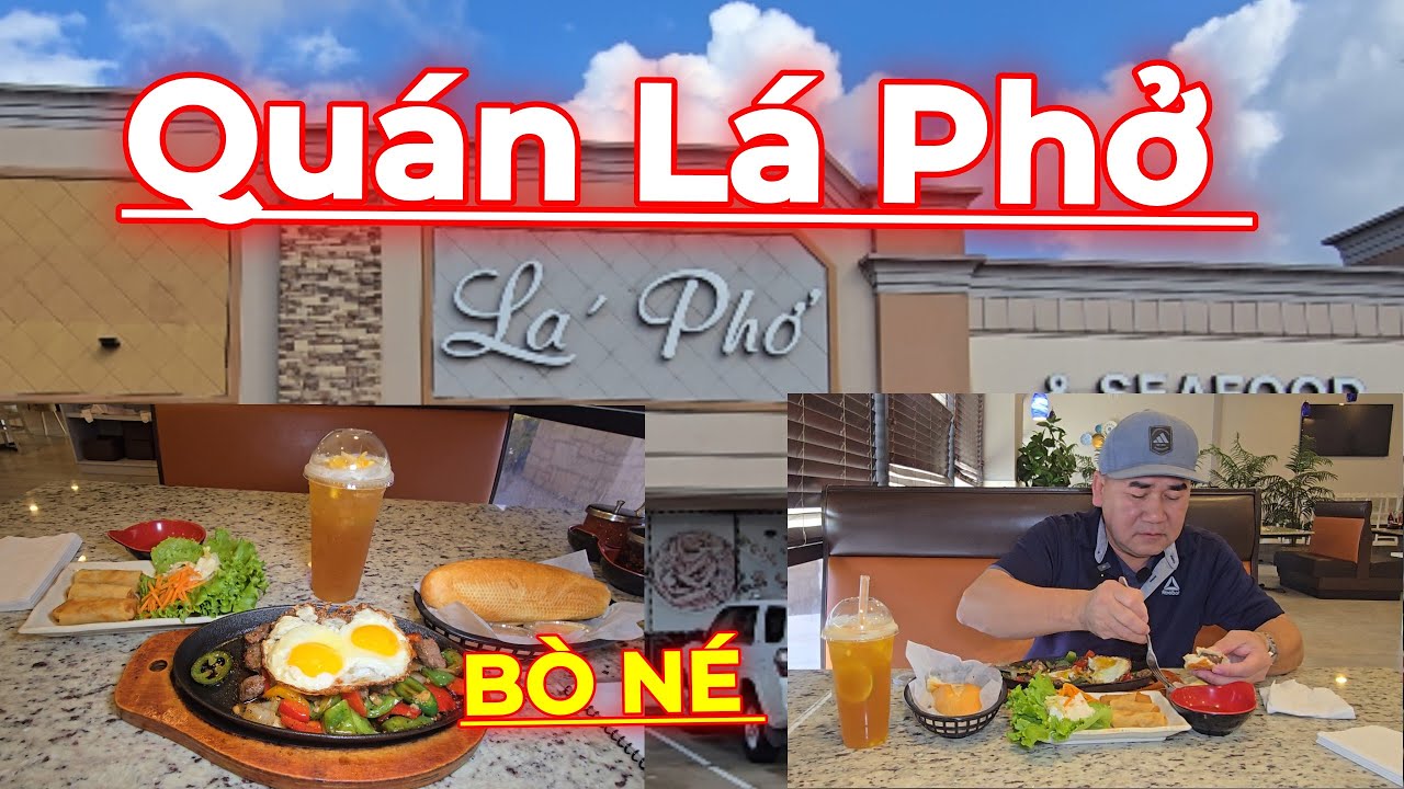  Bò Né Ngon Thơm Ở Quán Lá Phở....