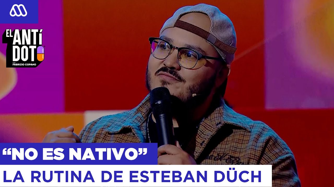 La chévere rutina de Esteban Düch en la batalla de comediantes de El Antídoto Mega
