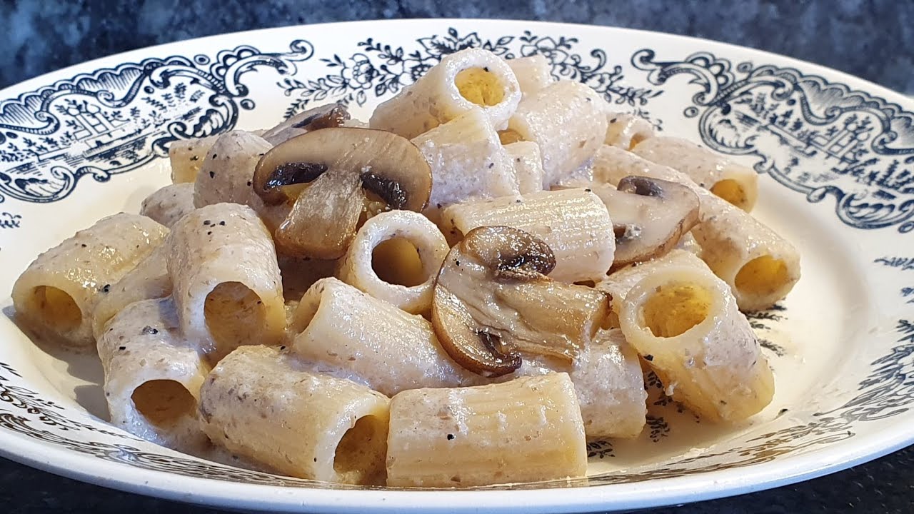 Pasta con Salsa de Trufa Blanca y Setas - ✅ Macarrones con Salsa de Trufa - Trufa blanca del Lidl