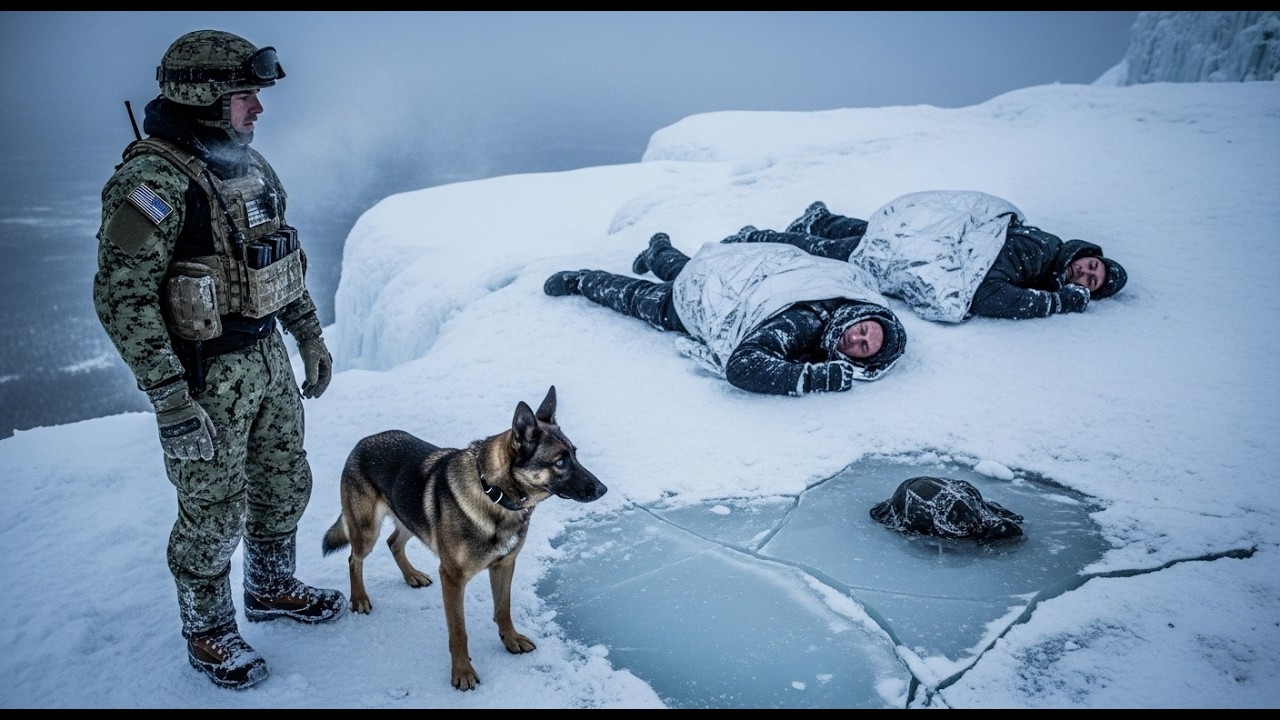 Frozen Cliff Rescue: Navy SEAL & K9 Save FBI Agents, Reveal a Shocking Truth