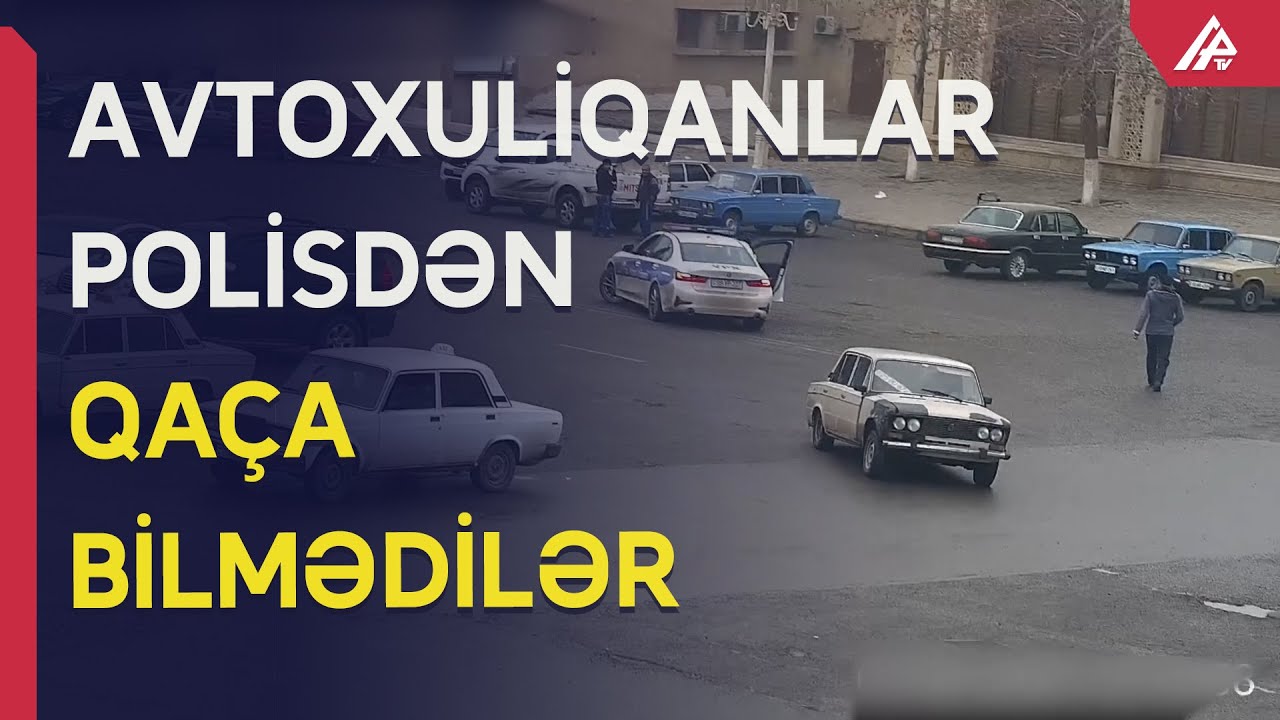 Gəncədə avtoxuliqanlıq edən şəxslər saxlanılıb - APA TV
