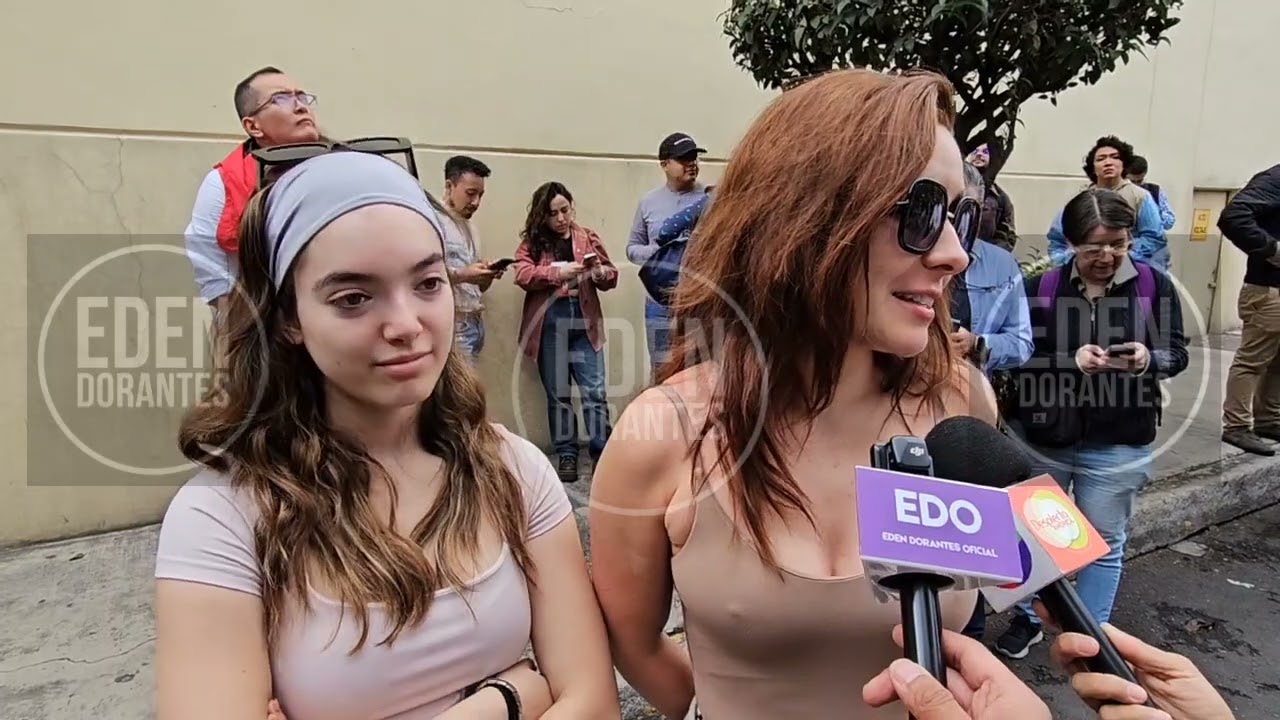 ARIADNE DÍAZ y VICTORIA VIERA sin poder ingresar a Televisa por manifestación maestros así llegaban