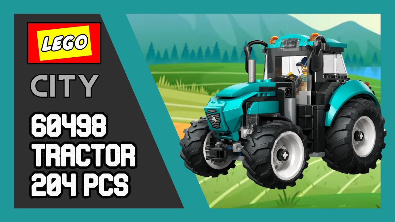 LEGO CITY 60498 Tractor - Speed Build