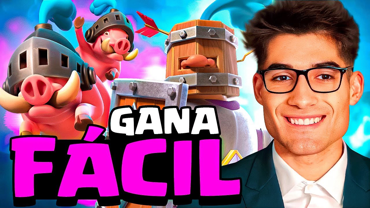 🔥NUEVO MAZO DE PUERCOS REALES EN CLASH ROYALE | *LE GANA A TODO*