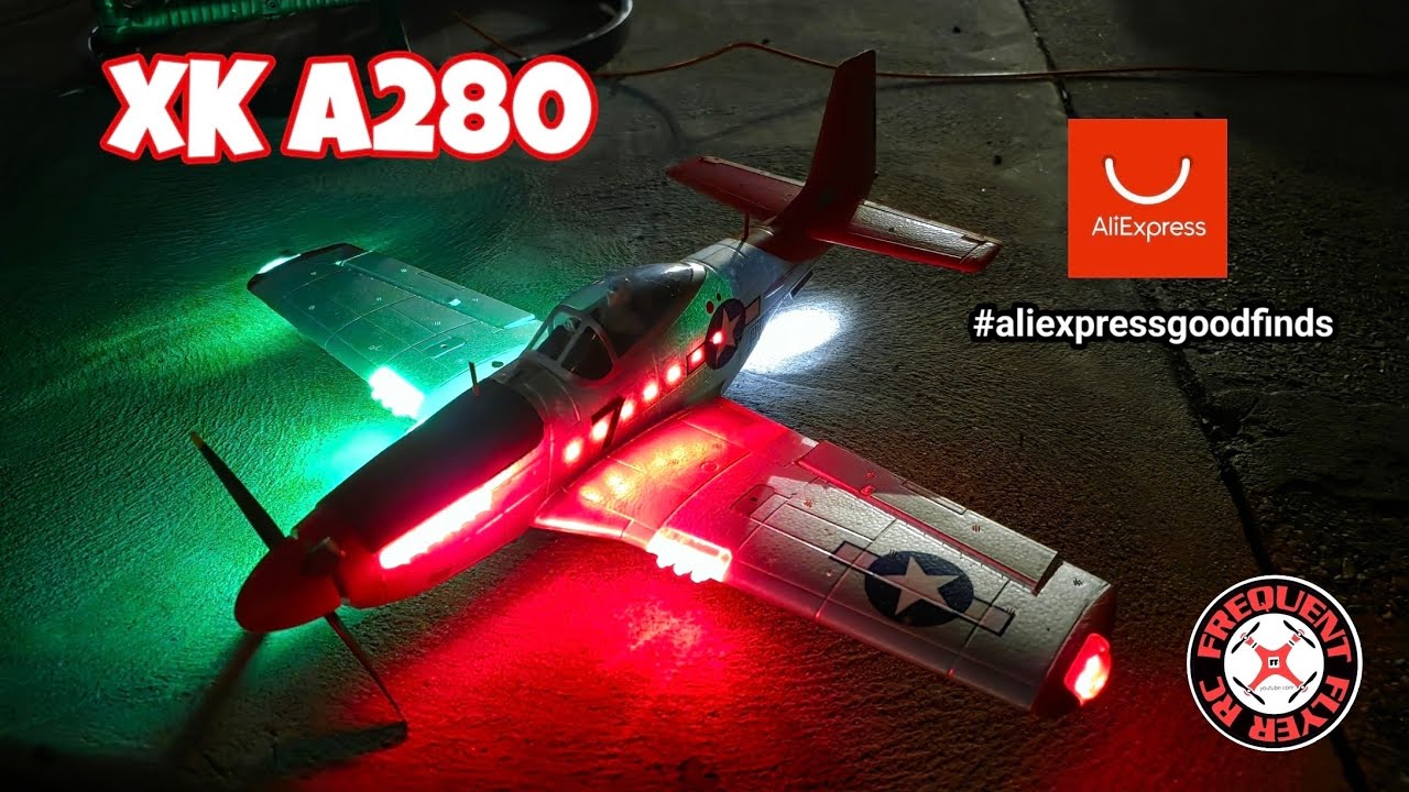 XK A280 P51D Mustang edtail Первый полет на закате 🔥🔥