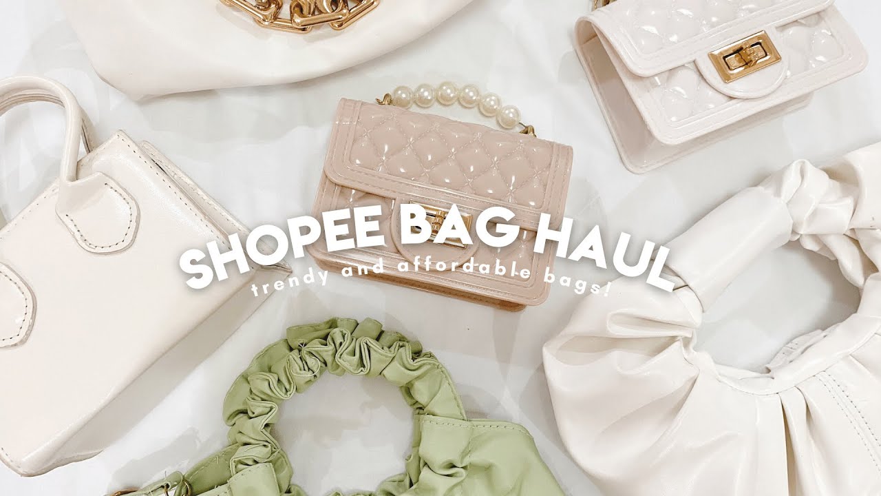 shopee bag haul 2022 💫 trendy & affordable bags (as low as 59 pesos!)