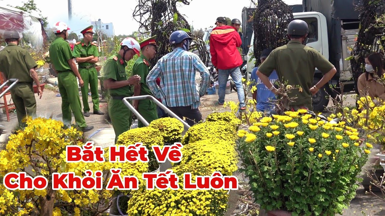 Chiều 29 Tết Căng Thẳng Phải Nhờ Đến Công An Giải Quyết Vụ Mua,Bán Mai Không Trả Tiền Trốn Luôn.