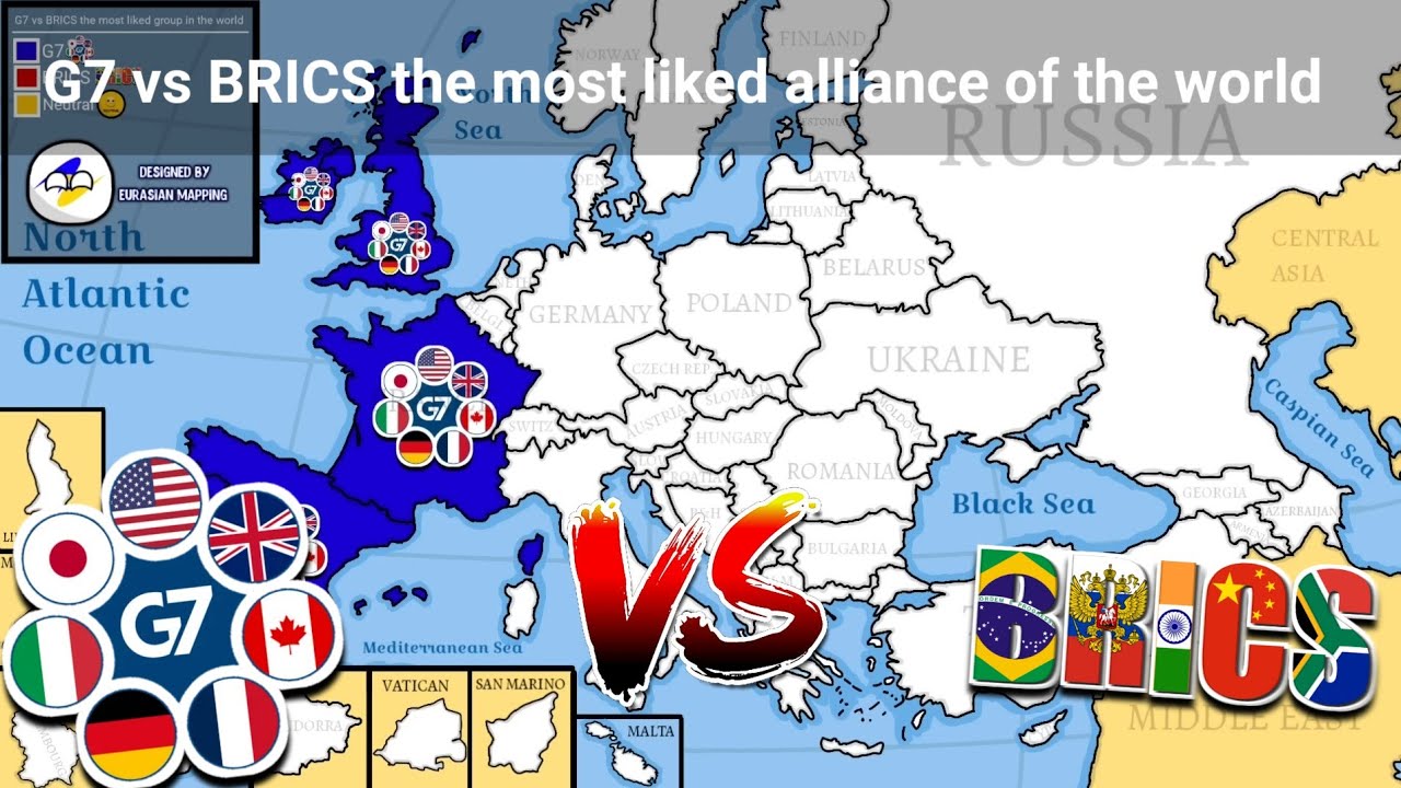 G7 vs BRICS the most liked alliance of the world