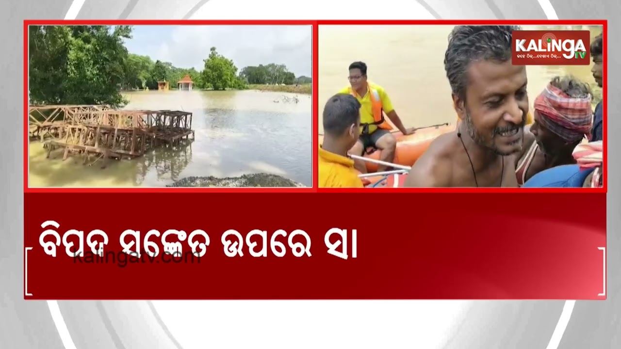 Flood Update: Salandi River flows above danger mark in Bhadrak | Kalinga TV