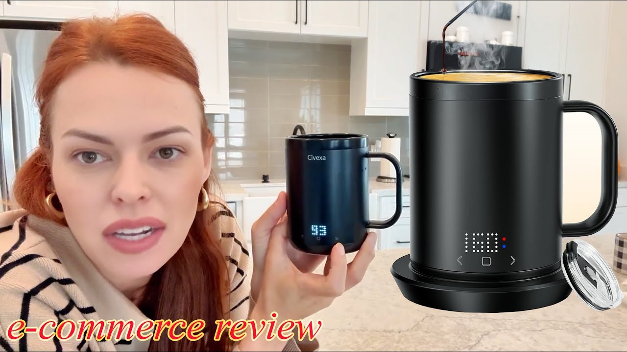 Review 2024 - Civexa Rechargeable Self Heating Coffee Mug