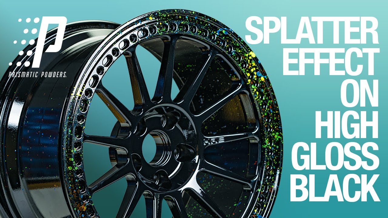 Splatter Effect with Liquid Powder | Prismatic Powders®