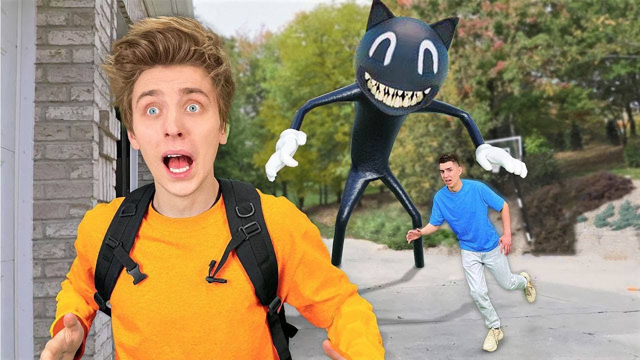 CARTOON CAT dans la vraie vie! *SCP FOUNDATION est r&eacute;el*