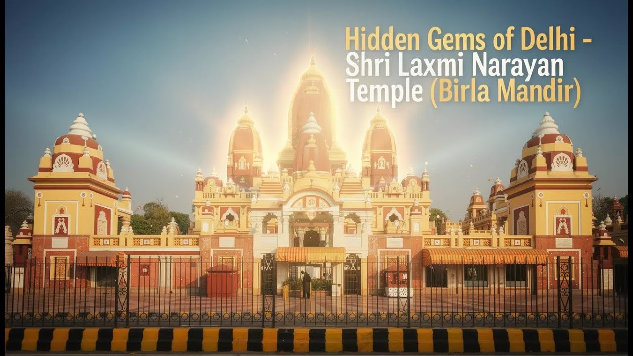 Shri Laxmi Narayan Temple (Birla Mandir), Delhi | 3D Walkthrough &ndash; Hidden Gems of Delhi