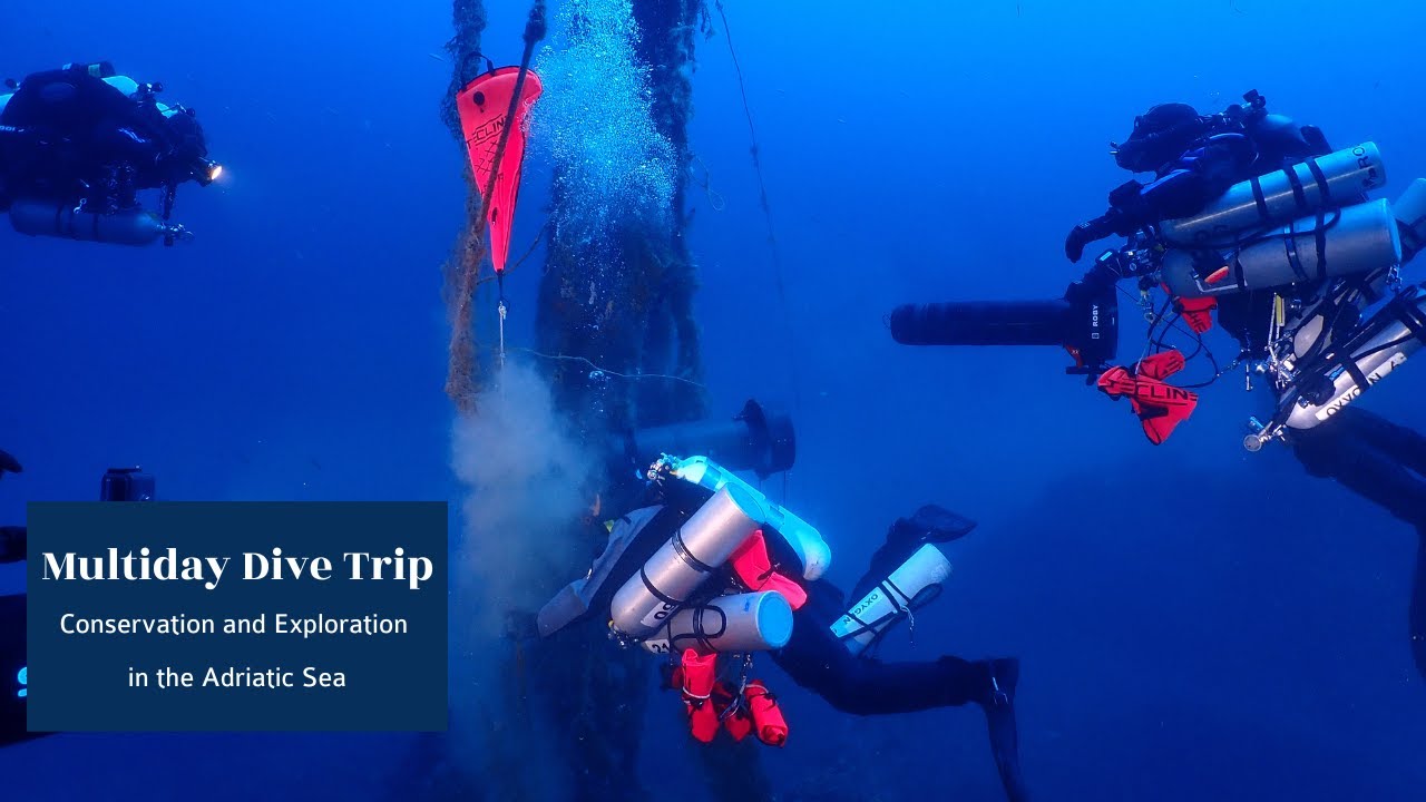Conservation Dive Trip - Ghost nets in the Adriatic Sea