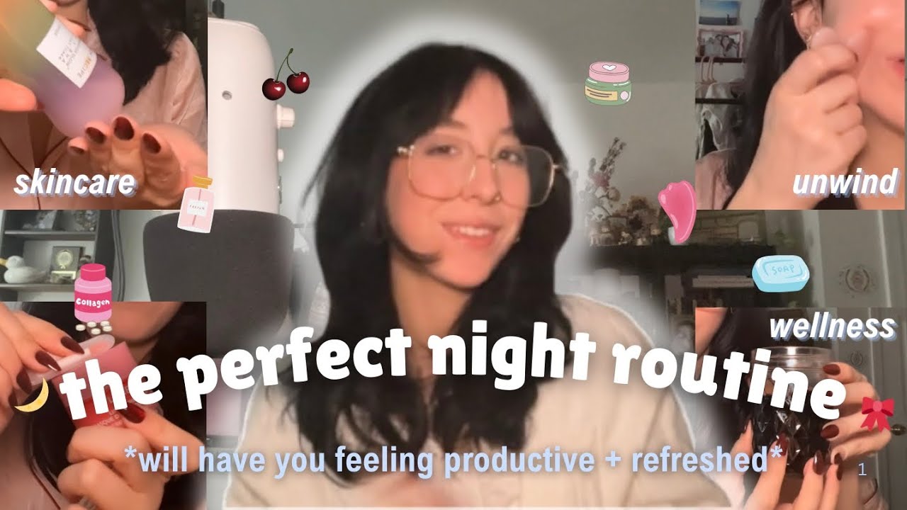 COZY *winter* BEDTIME ROUTINE ❄️ for PRODUCTIVITY | skin + hair care, wellness, manifestation