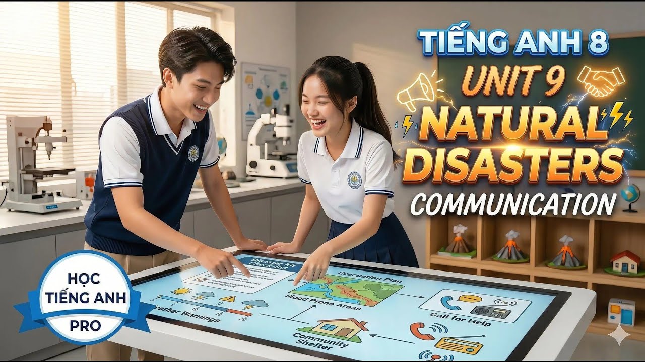 Tiếng Anh 8 Unit 9: Natural Disasters | Communication | Giving & Responding to Bad News