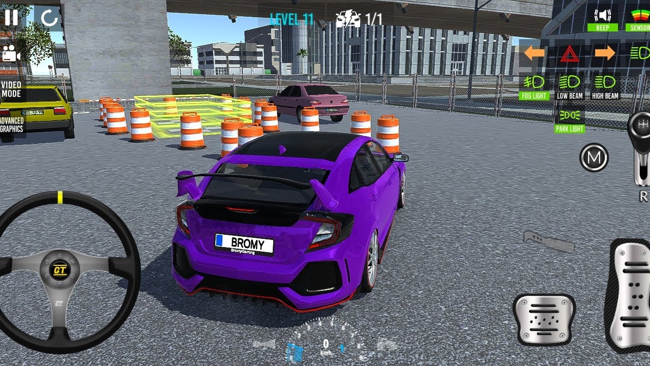 NEW HONDA CAR 😲 | Multi-Level AutoPark Levels 11 - Car Parking 3D Android Gameplay