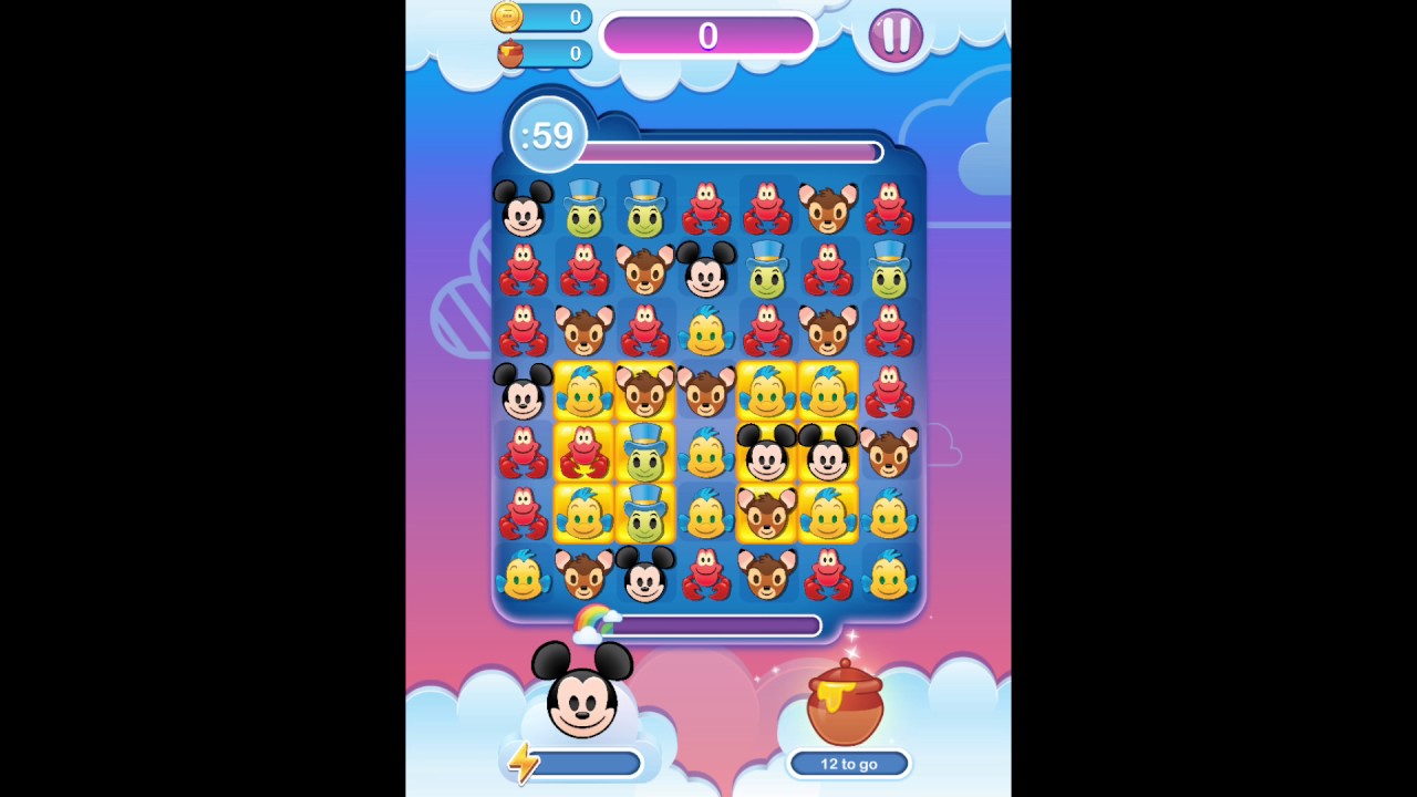 Disney Emoji Blitz Music - Honey Clearing Event