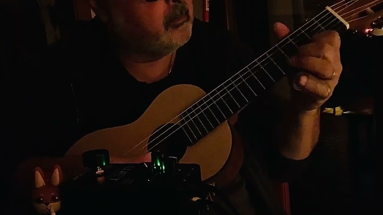 Yamaha Guitalele in Laney A Duo amp + Neunaber WET rev