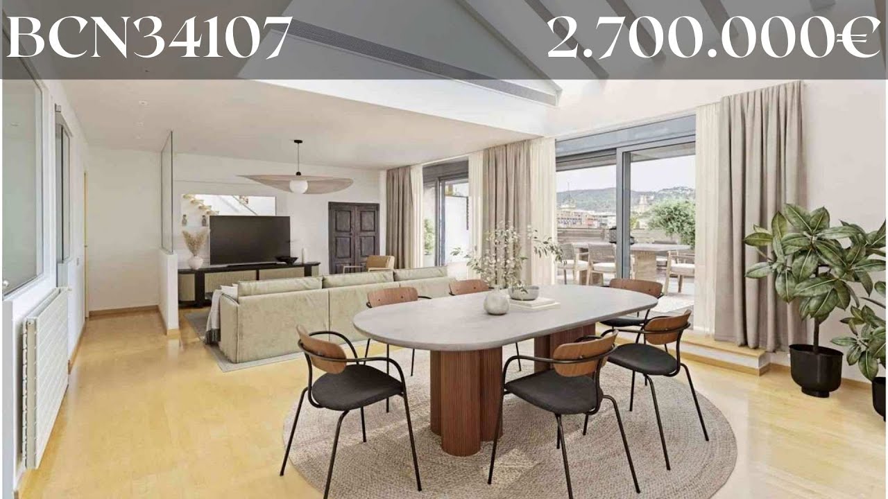 Fantástico ático en venta en La Bonanova, Barcelona