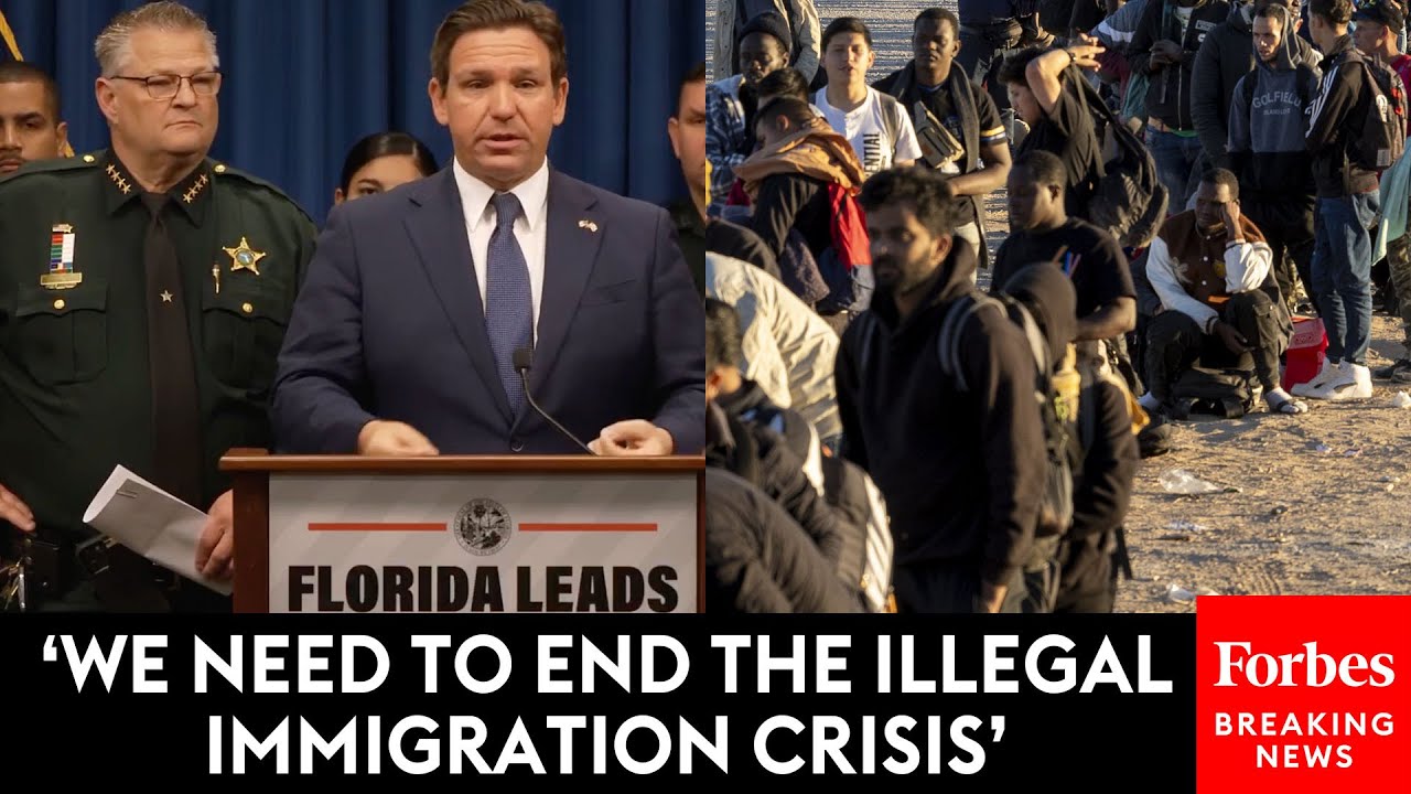 BREAKING NEWS: DeSantis Previews Work With Trump Administration In Deporting Illegal Immigrants