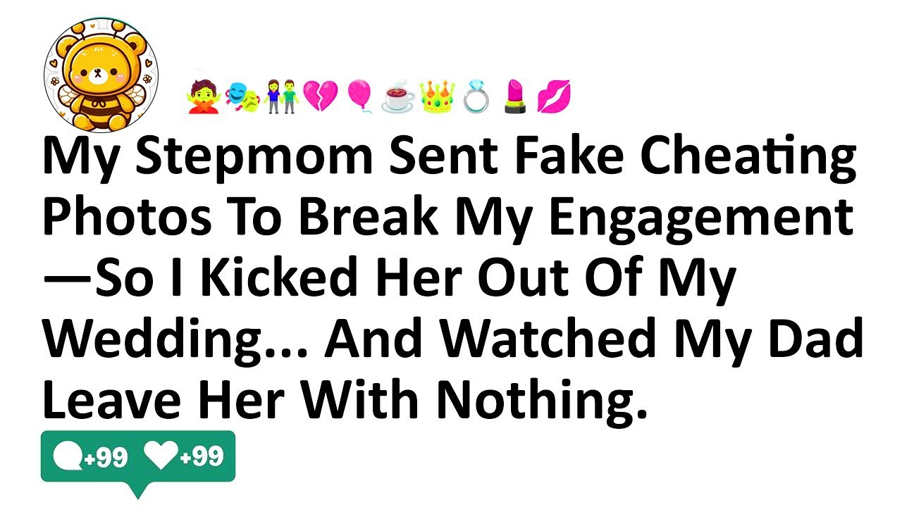 My Stepmom Sent Fake Cheating Photos To Break My Engagement—So I Kicked Her Out Of My Wedding