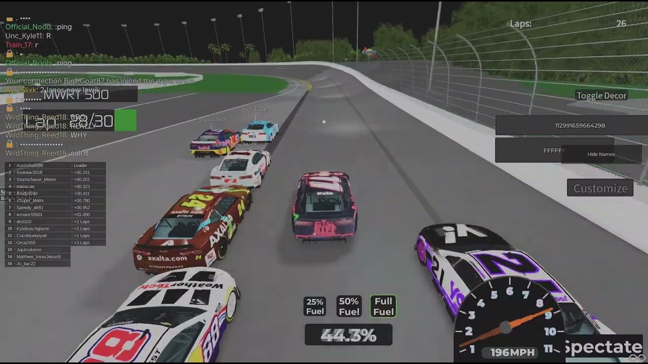 RLA Daytona 500 Stage 3 (Last 15 Minutes)